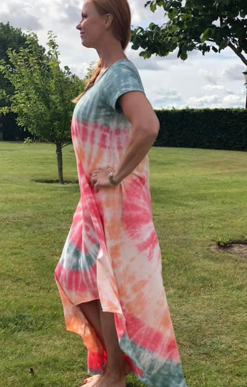 Tye and dye kjole
