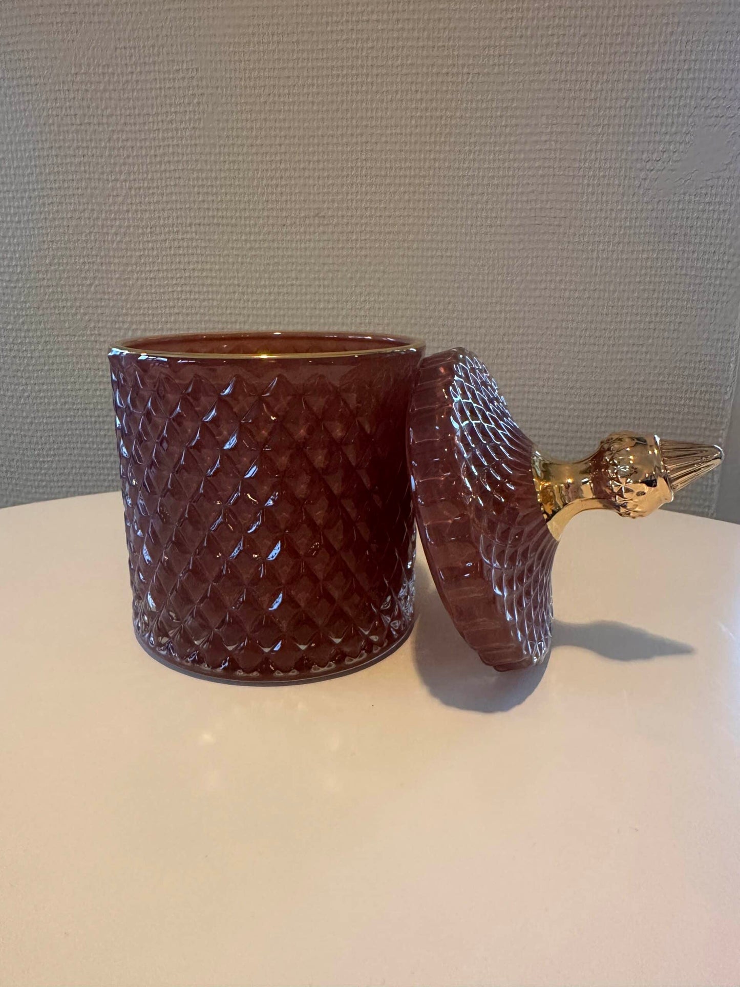 Romantisk glas krukke / Liva K