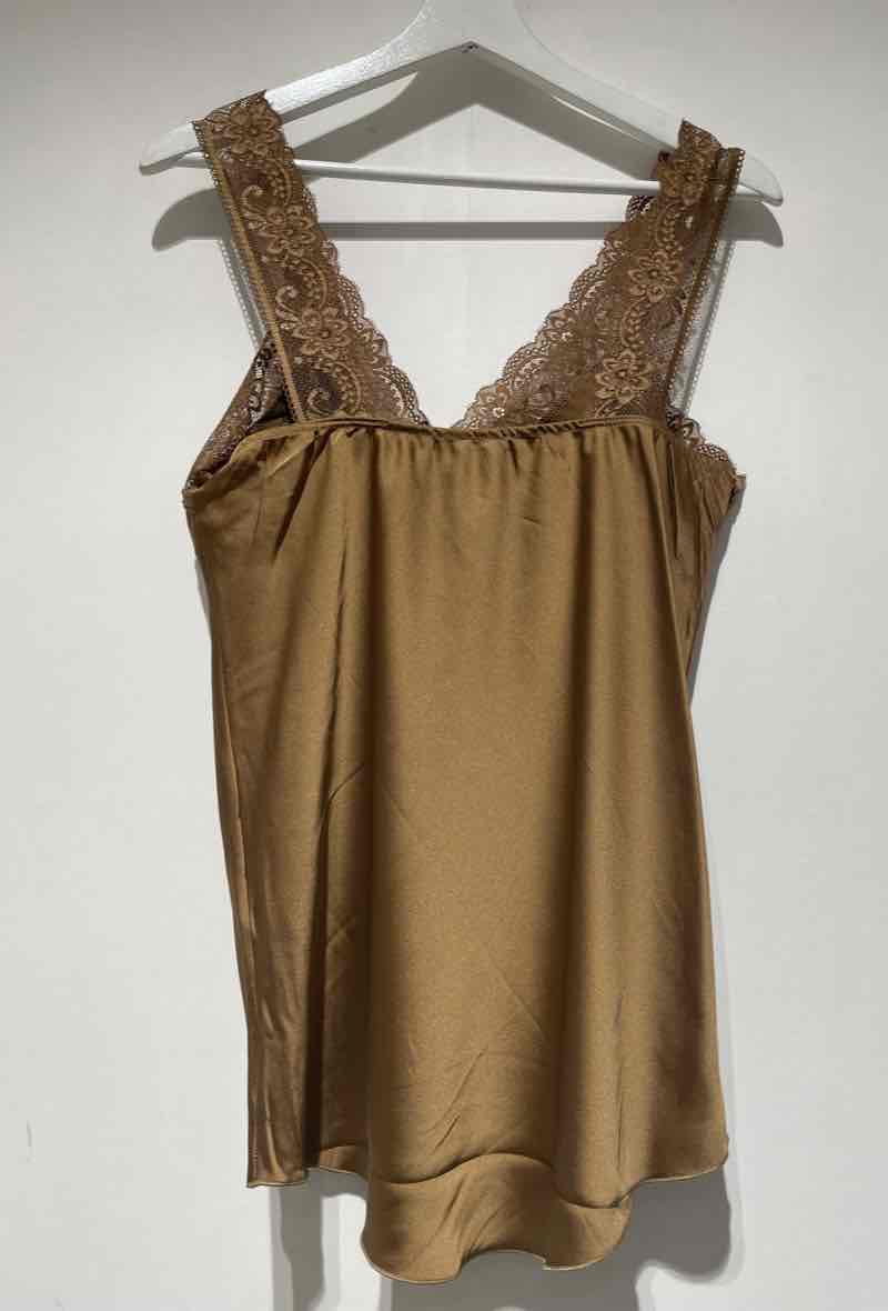 Mocca silke top / Liva K