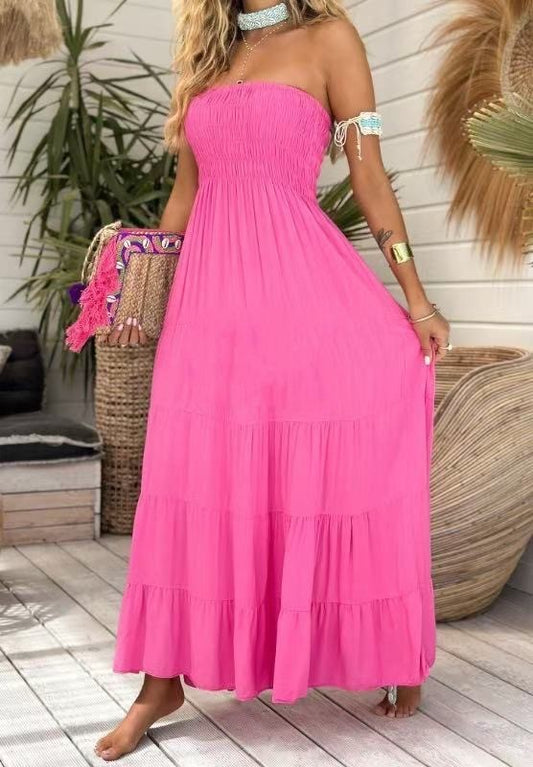 pink boheme kjole