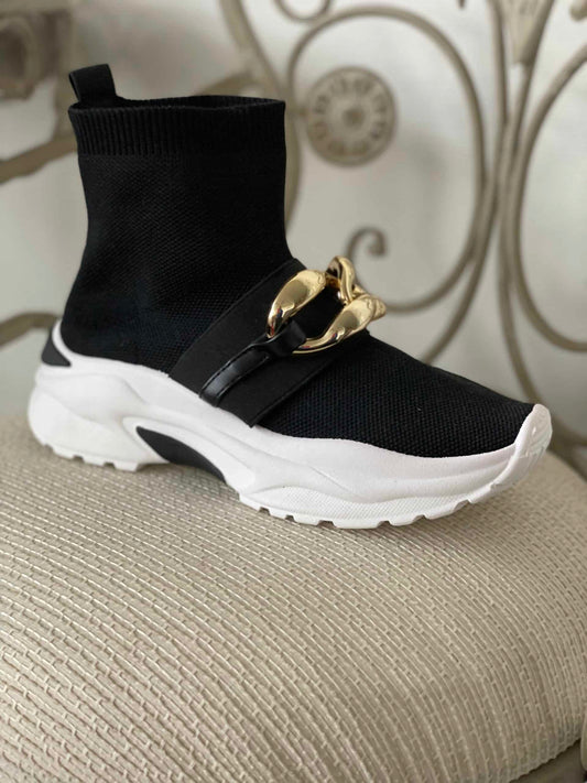 Sort sneakers / LIVA K