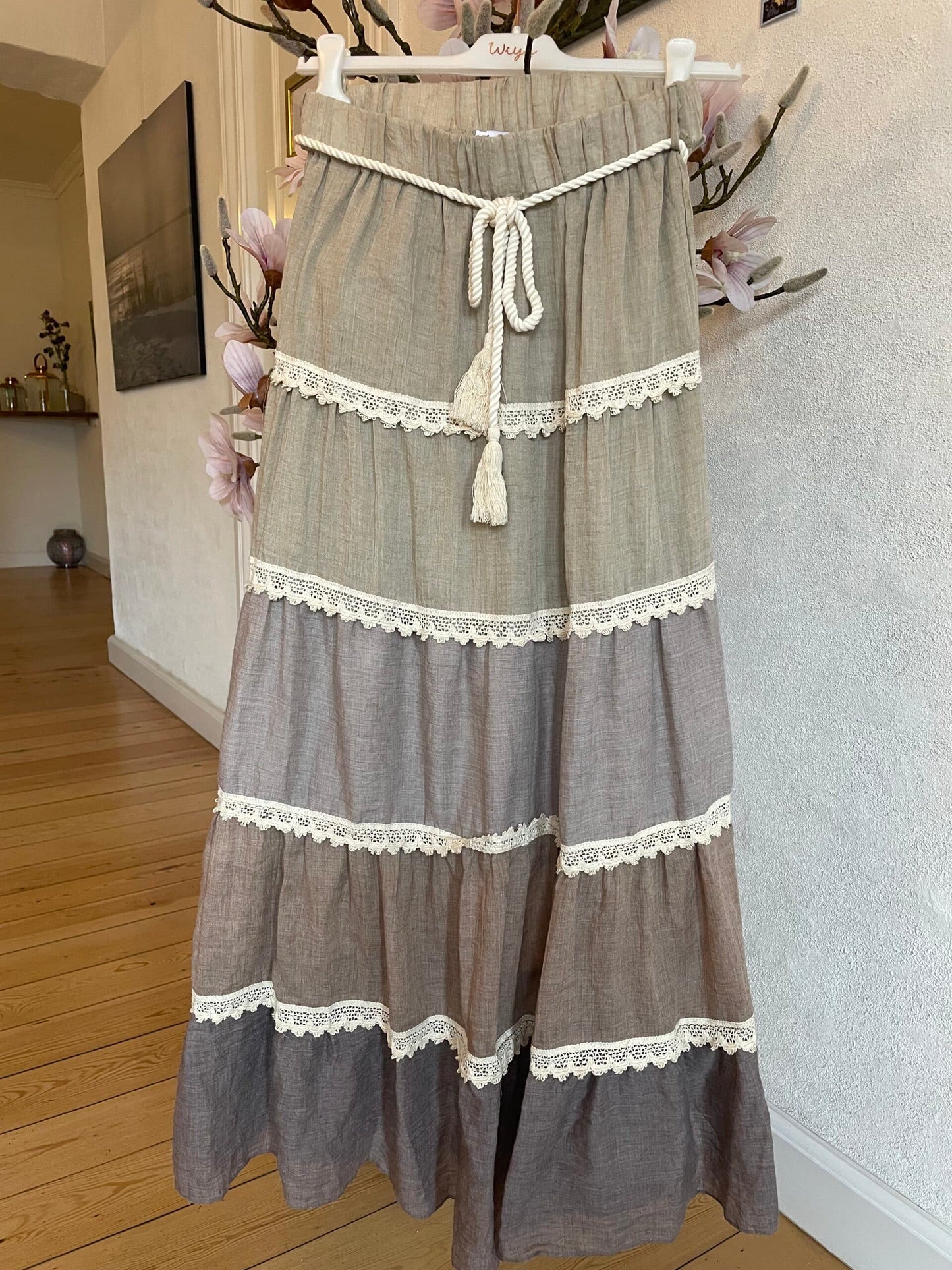 LIVA K BOHEME NEDERDEL BEIGE