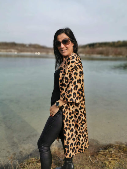 Super flot leopard tunika