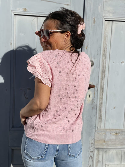 Henny trøje rosa