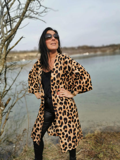 Super flot leopard tunika