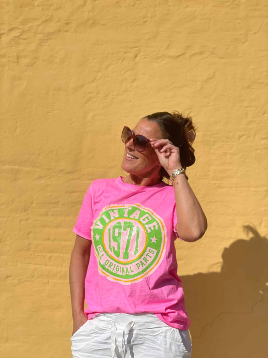 Boho love neon pink / Liva K