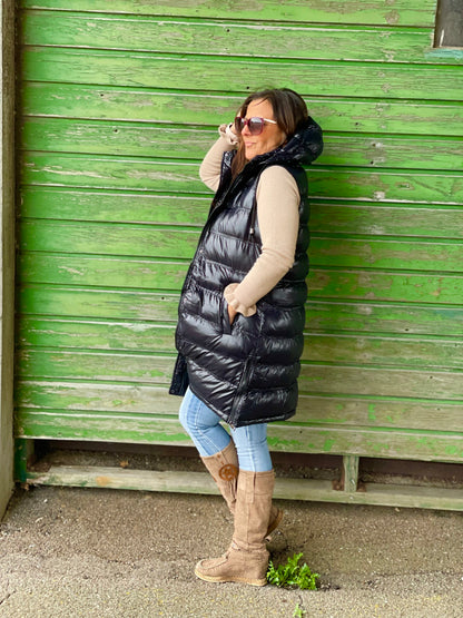 Sidy vest sort