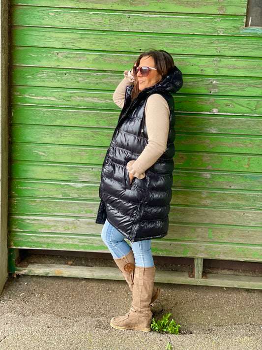 Sidy vest sort