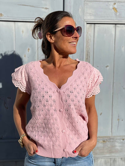 Henny trøje rosa