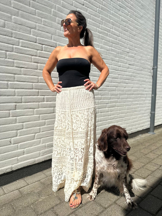 Wiya creme blonde skirt / Liva K