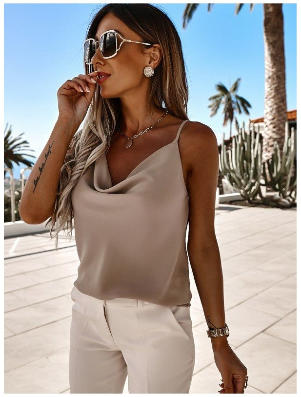 Hailey beige farvet top