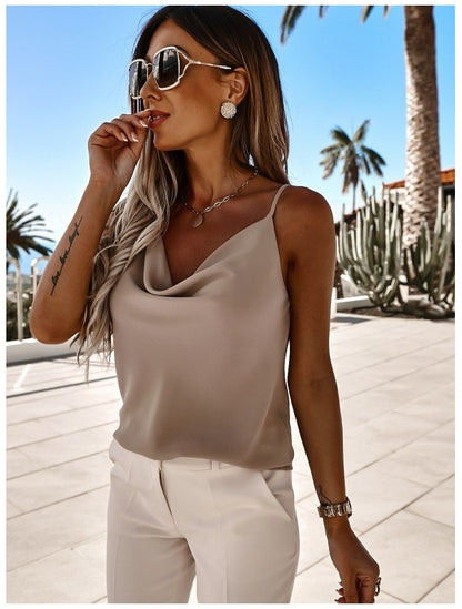 Hailey beige farvet top