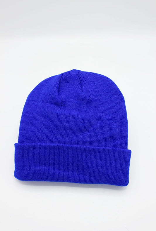 Kongeblå beanie hue / Liva K