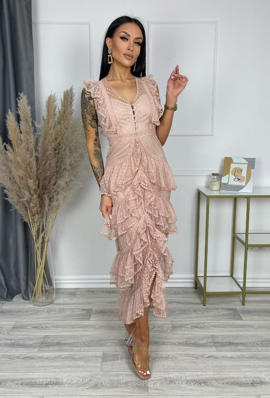 Mary dress nude / Liva K