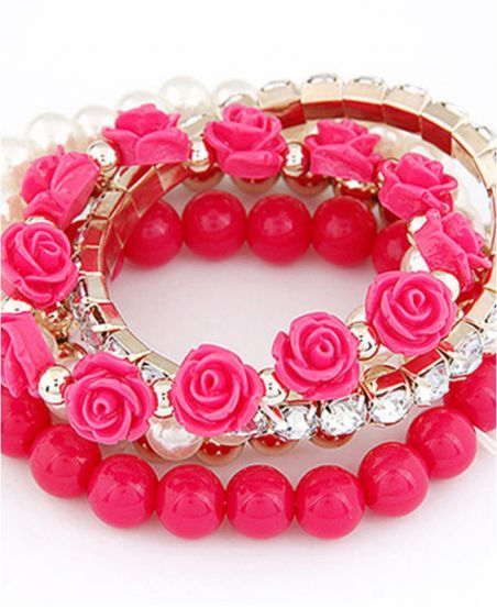Pink armbånd