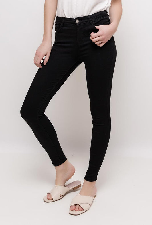 Nina Carter Jersey black jeans