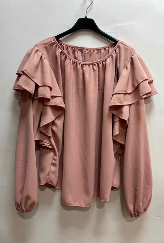 Molly flæse bluse rosa